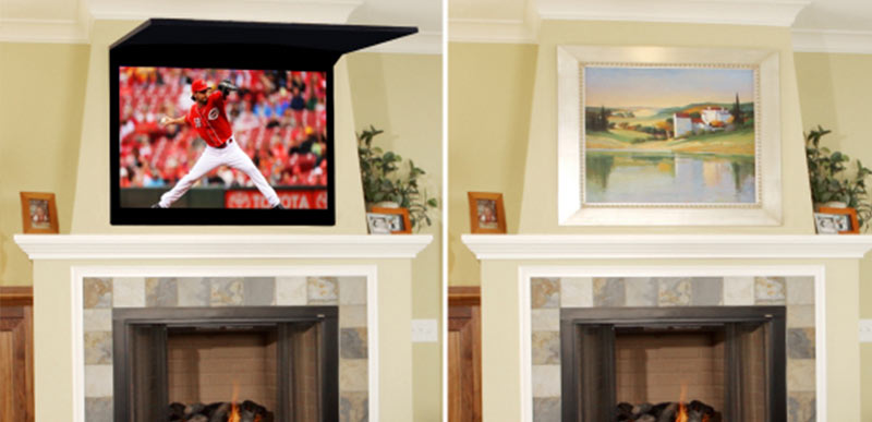 Panel Motorised TV lift