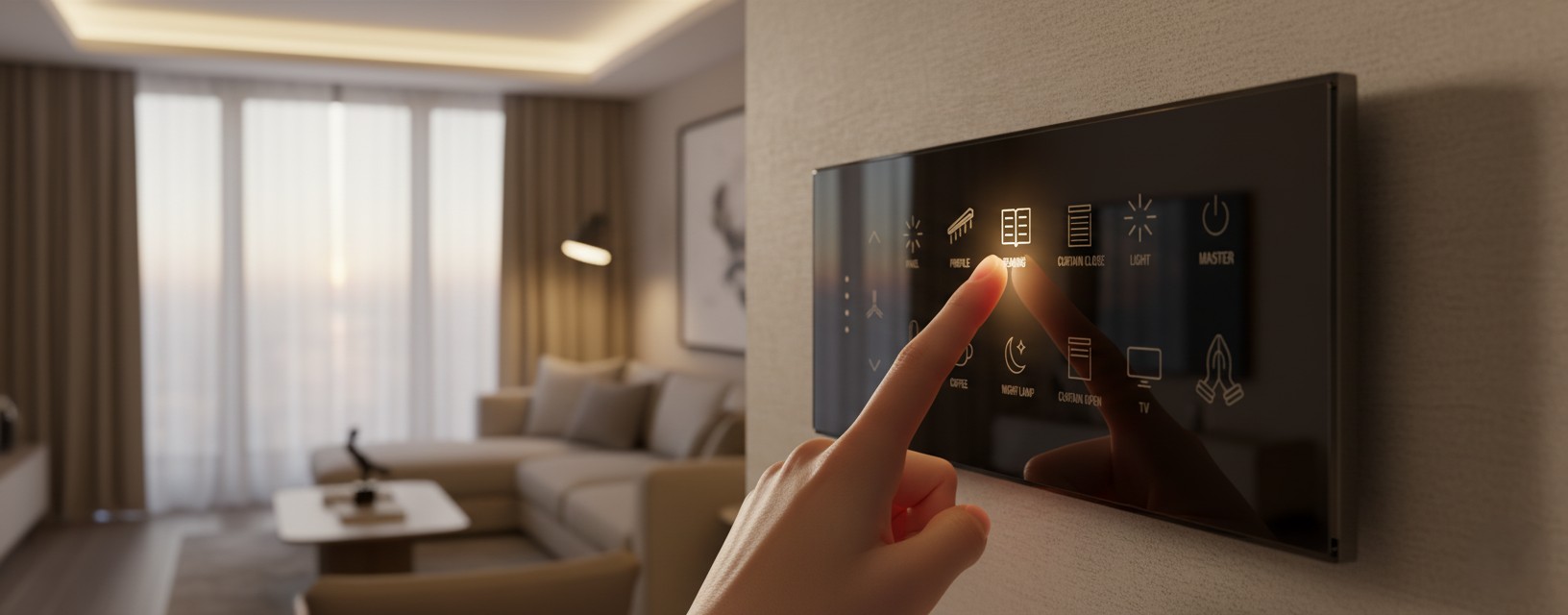 hotel-touch-swtich-12 Module